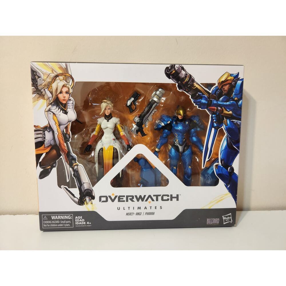 Overwatch Ultimates Mercy Pharah 2 Pack Blizzard Entertainment Hasbro Brand New
